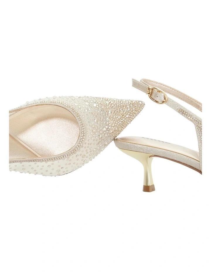 Cirelle Pump In Gold image 5