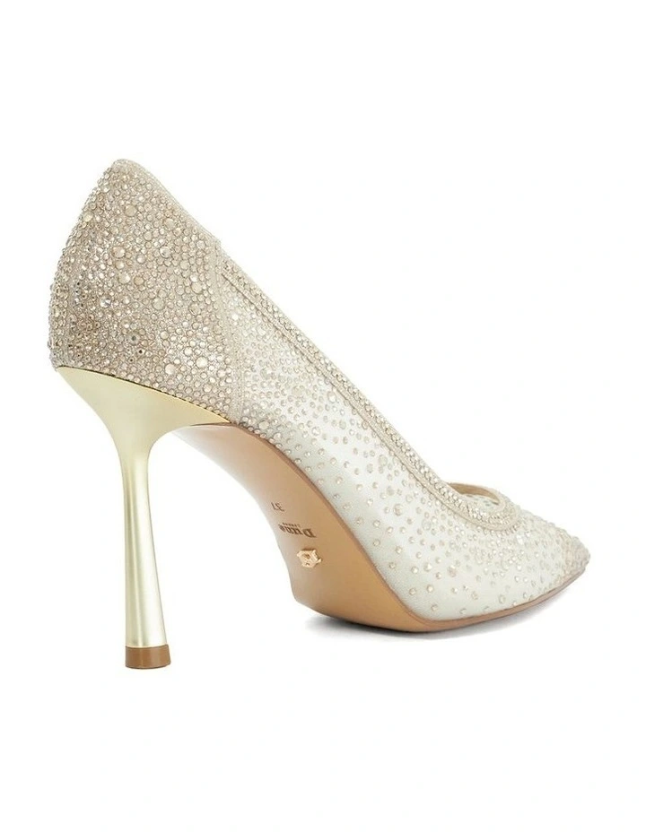 Cristelle Pump In Gold image 4