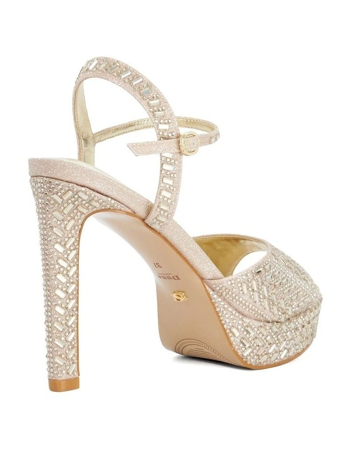 Malea Platform Heel In Gold image 4