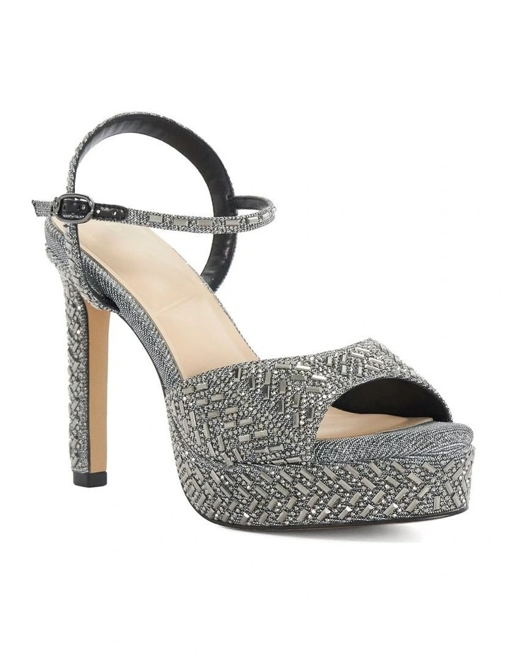 Malea Platform Heel In Pewter image 2