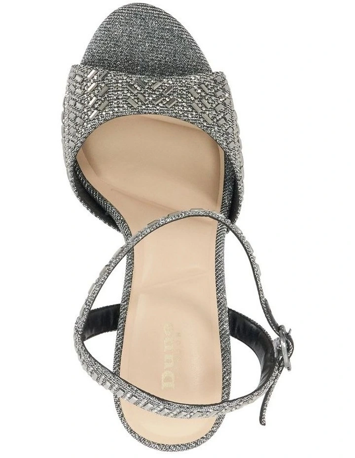 Malea Platform Heel In Pewter image 3