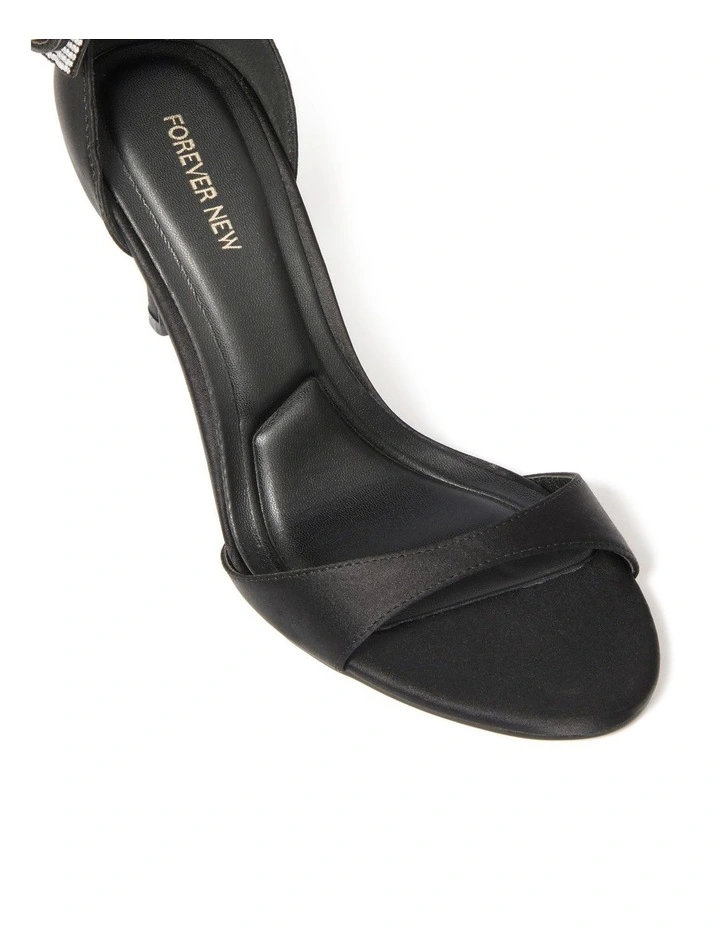 Alissa Bow Stiletto Heels in Black image 2