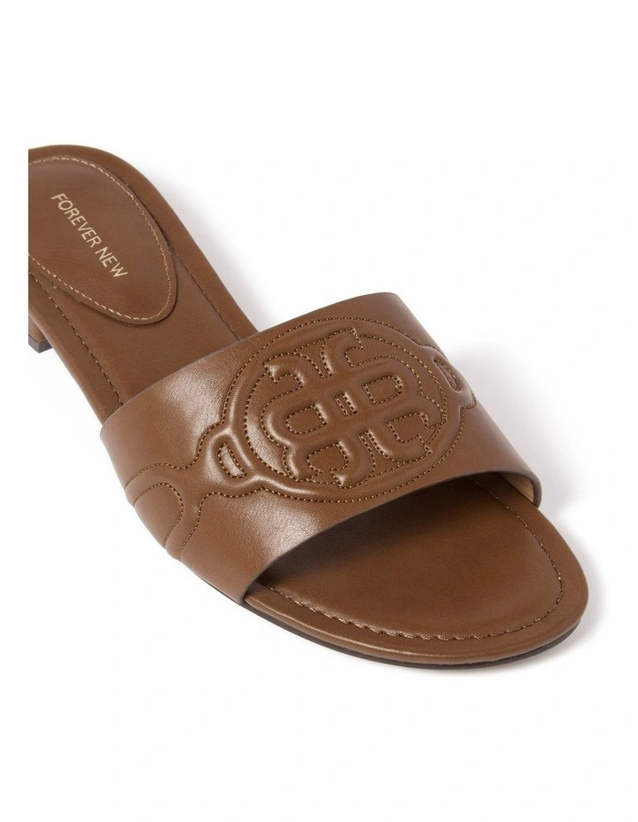 Willow Logo Slides in Dark Tan image 2