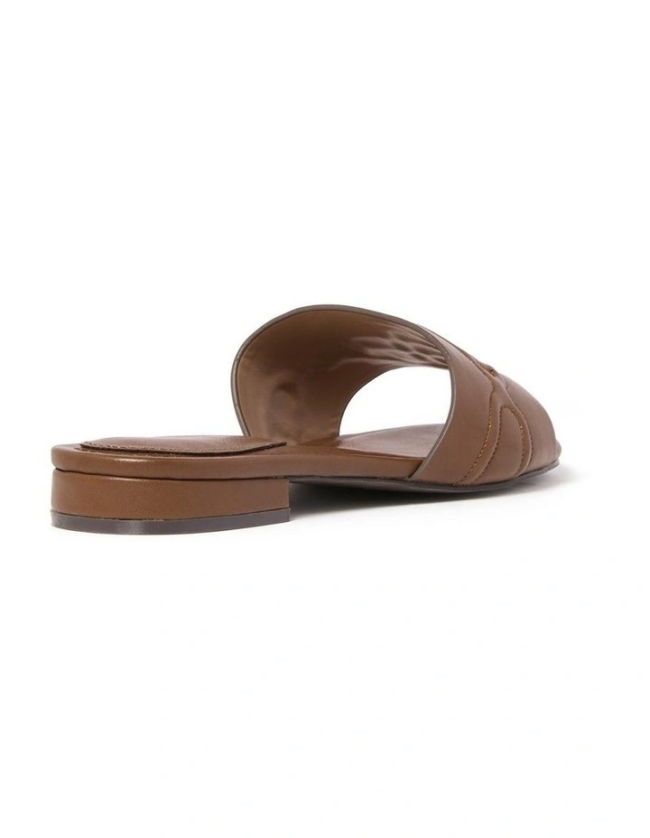 Willow Logo Slides in Dark Tan image 3