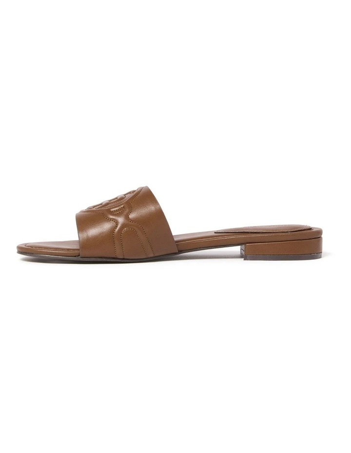 Willow Logo Slides in Dark Tan image 4