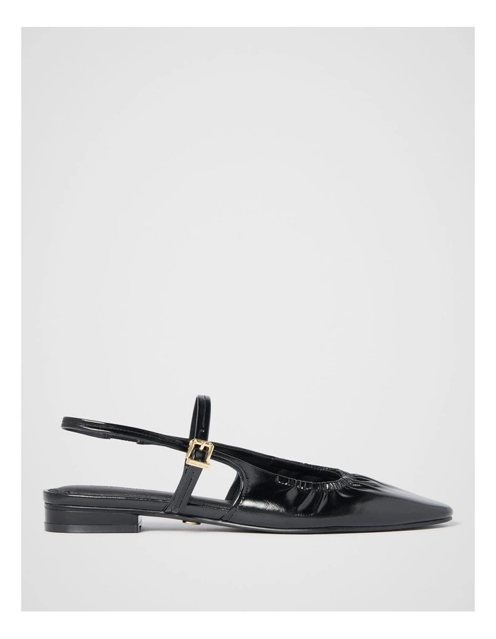 Harper Scrunch Detail Mary Jane Pump In Black image 1