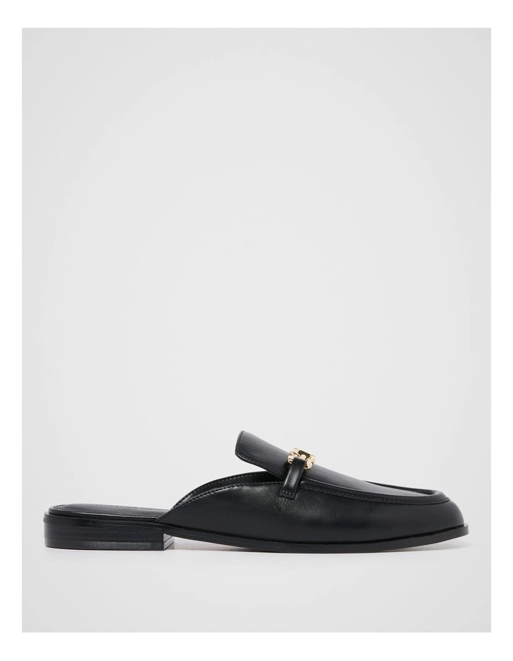Maggie Mule Loafers in Black image 1