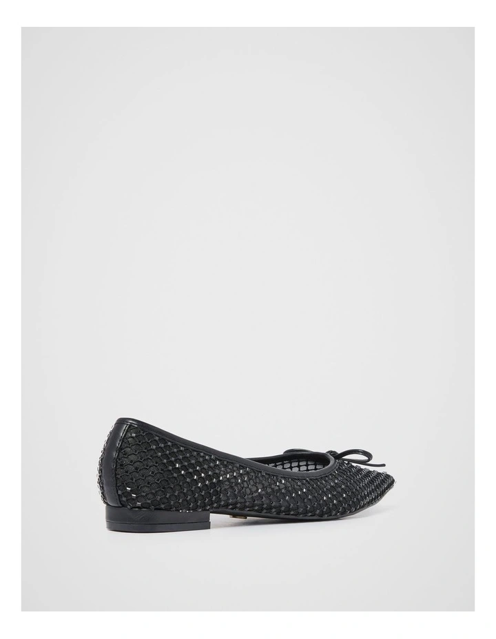 Tamara Pointy Toe Pumps in Black image 3