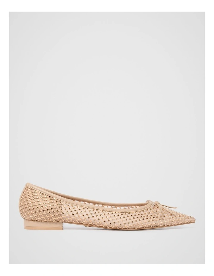 Tamara Pointy Toe Pumps in Nude image 1