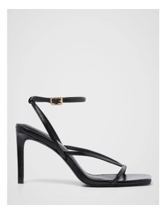 Sloane Strappy Evening Sandals in Black