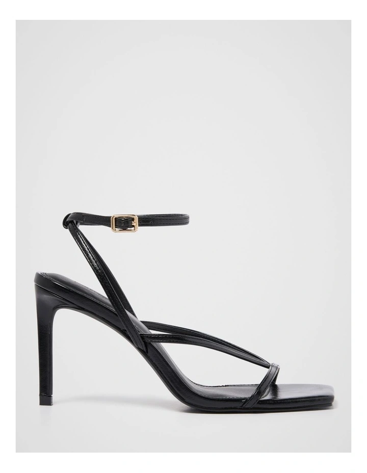 Sloane Strappy Evening Sandals in Black image 1