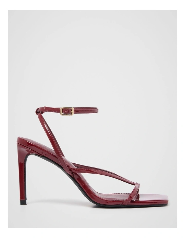 Sloane Strappy Evening Sandals in Red image 1