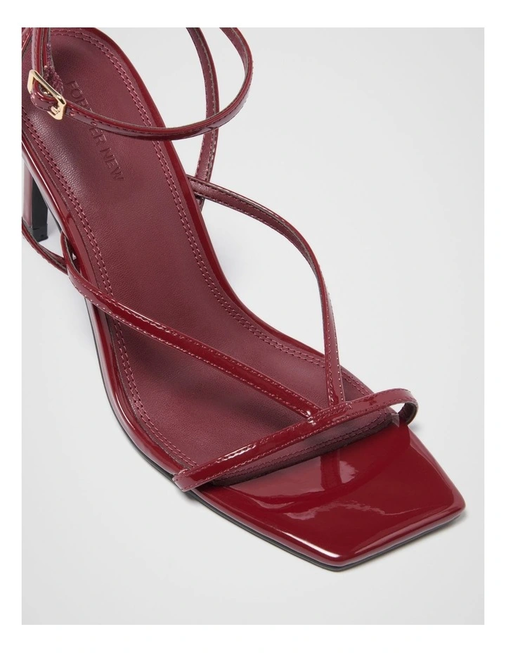 Sloane Strappy Evening Sandals in Red image 2
