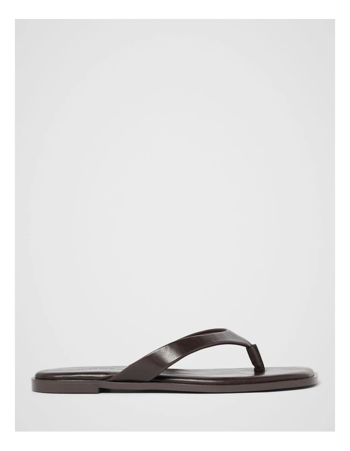 Fae Thong Sandals in Brown image 1