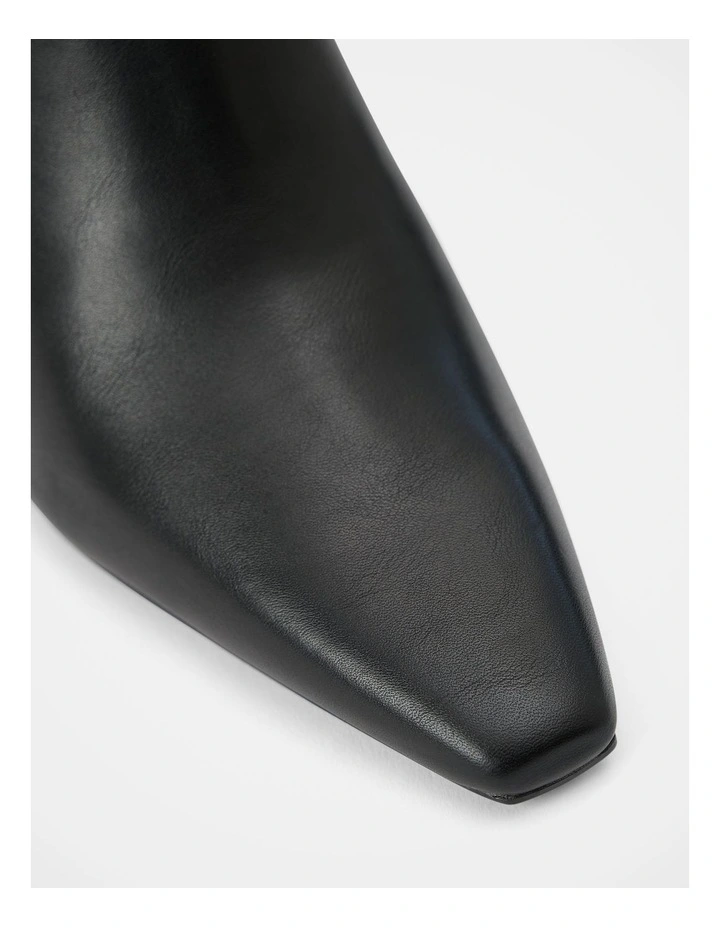 Tessa Chisel Toe Ankle Boots in Black image 3