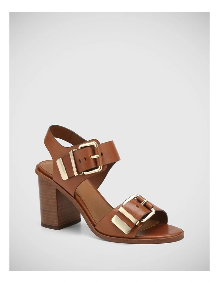 Florance Leather Sandal in Bark image 2