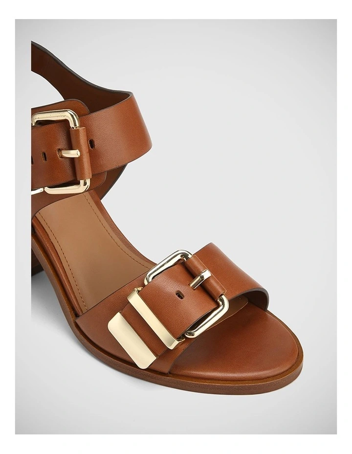 Florance Leather Sandal in Bark image 3
