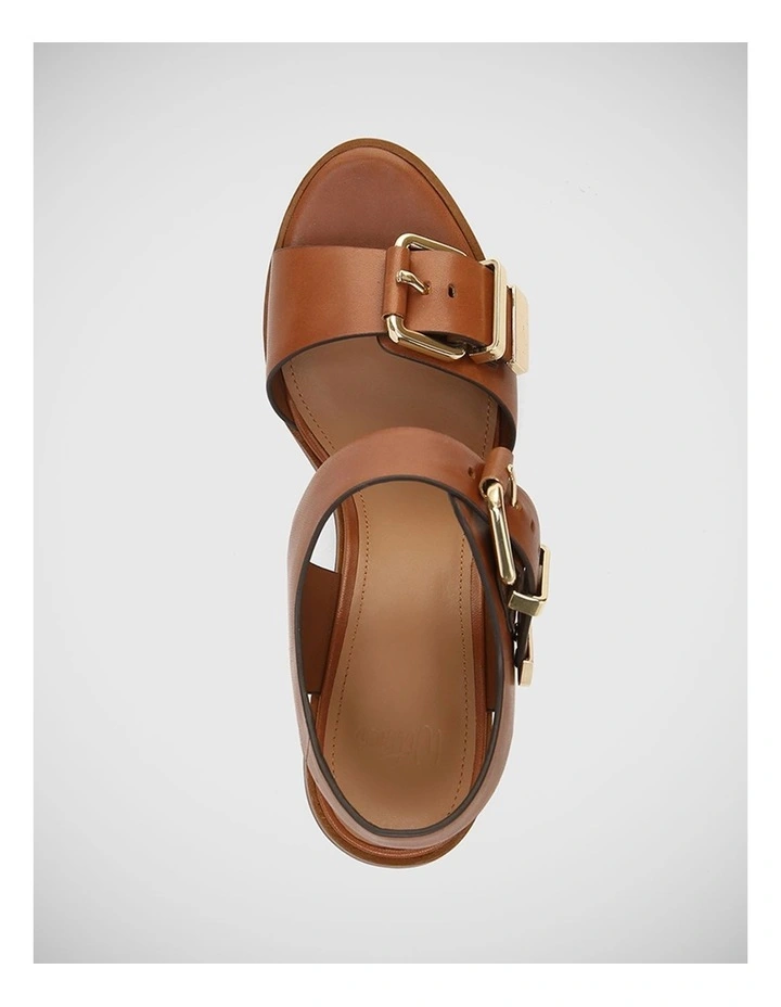 Florance Leather Sandal in Bark image 5