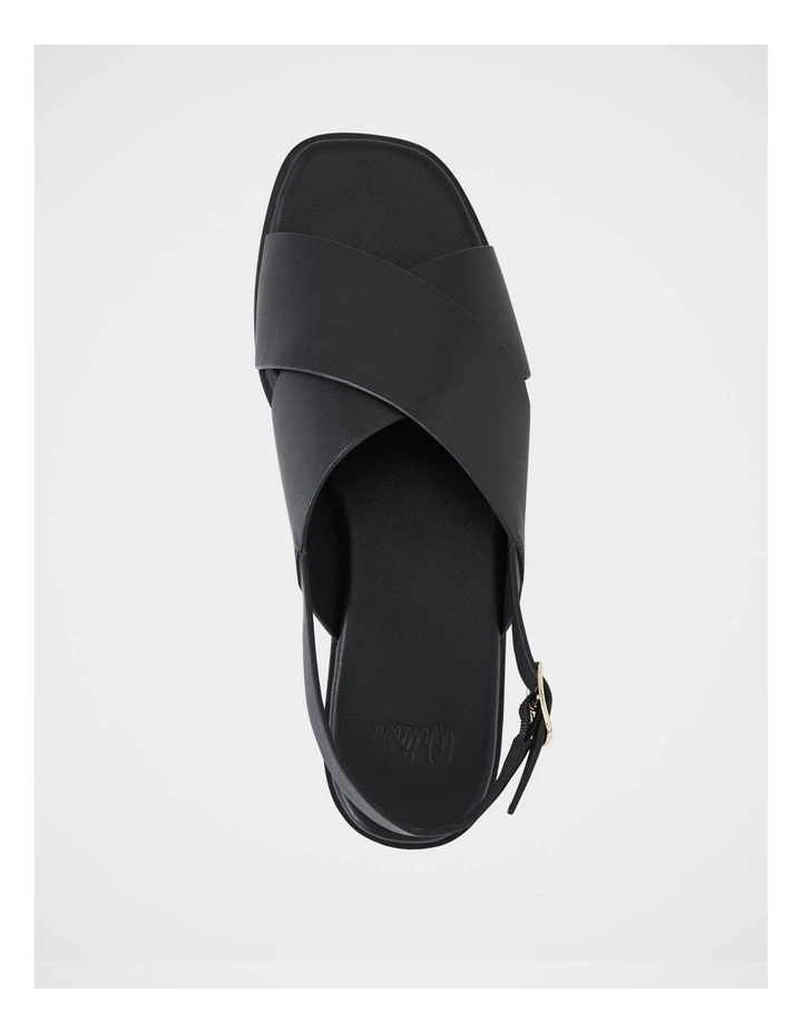 Deon Premium Leather Sandal in Black image 5