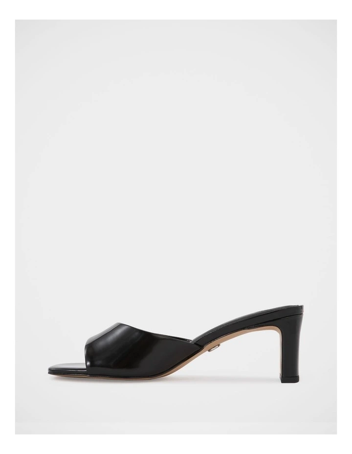 Nikita Leather Slim Heel Mule in Black image 6