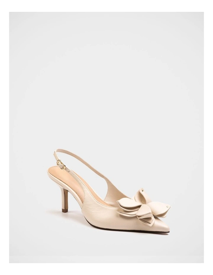 Luv Leather Slingback in Ivory image 2