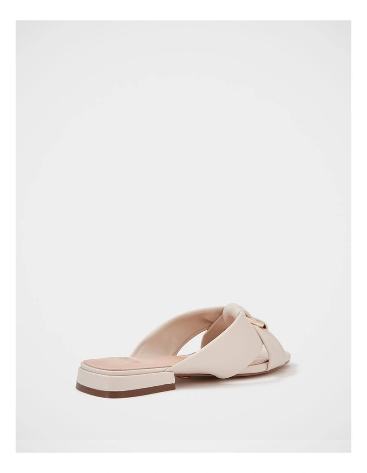 Essence Leather Sandal in Vintage Ivory image 4