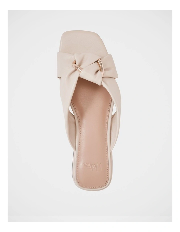 Essence Leather Sandal in Vintage Ivory image 5
