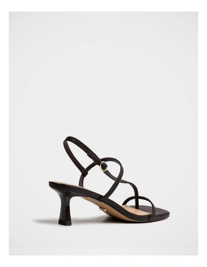 Koda Leather Strappy Heel in Espresso image 5