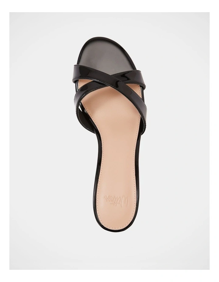 Gracie Patent Leather Kitten Heel in Black image 5