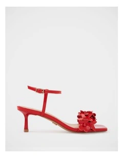 Kori Patent Leather Sandal in Glazed Cherry