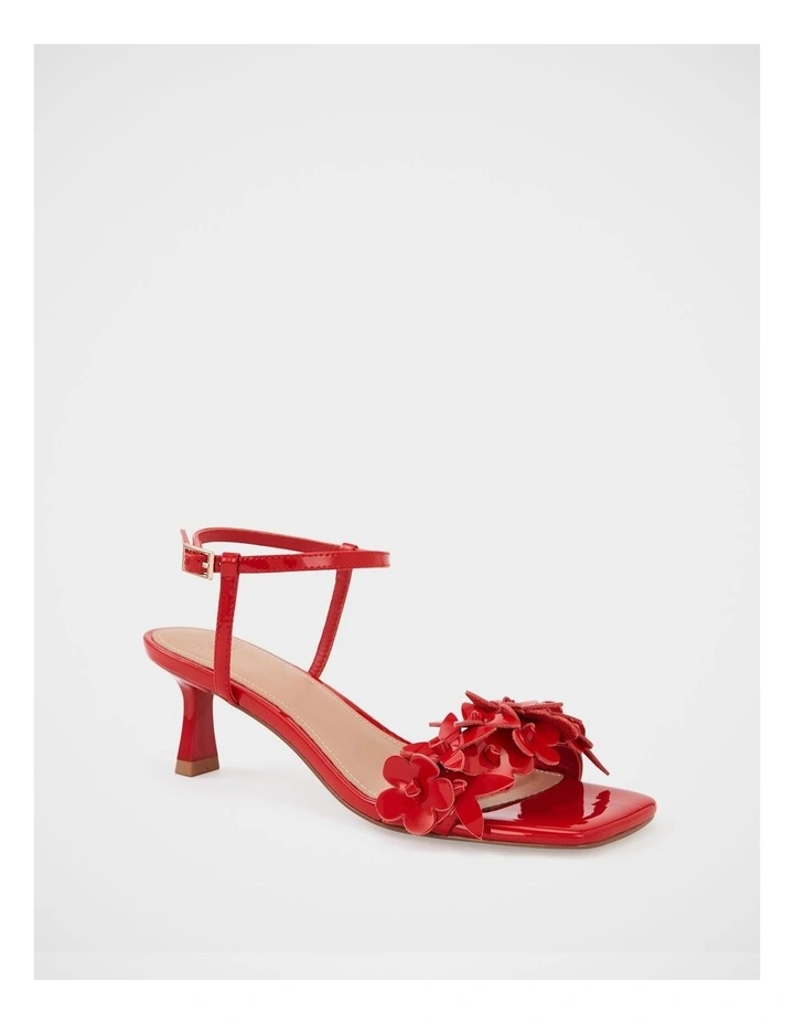 Kori Patent Leather Sandal in Glazed Cherry image 2