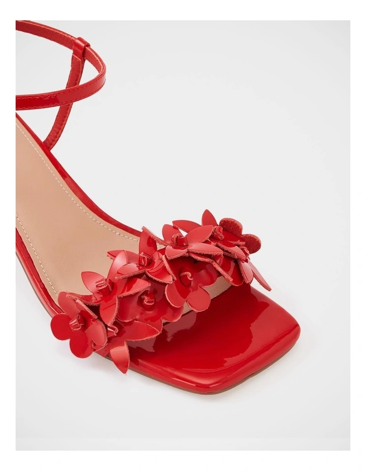 Kori Patent Leather Sandal in Glazed Cherry image 3