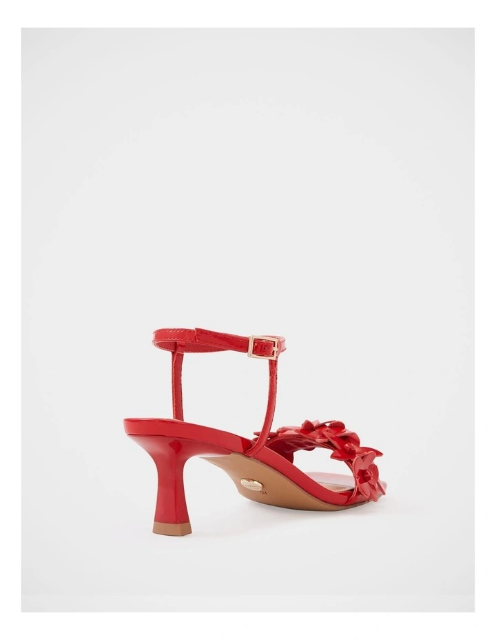 Kori Patent Leather Sandal in Glazed Cherry image 4