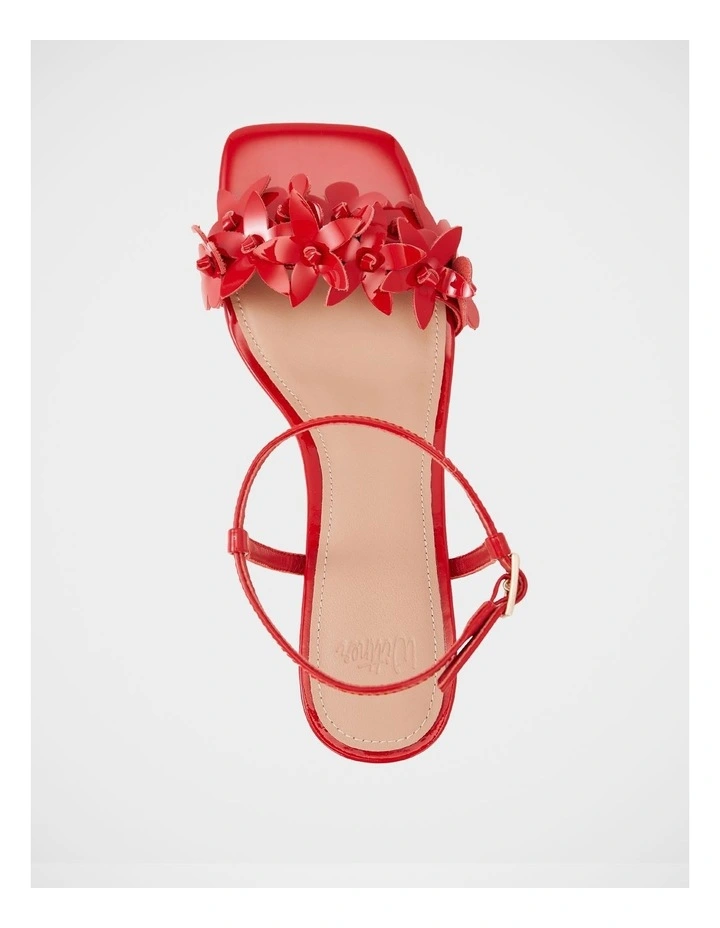 Kori Patent Leather Sandal in Glazed Cherry image 5