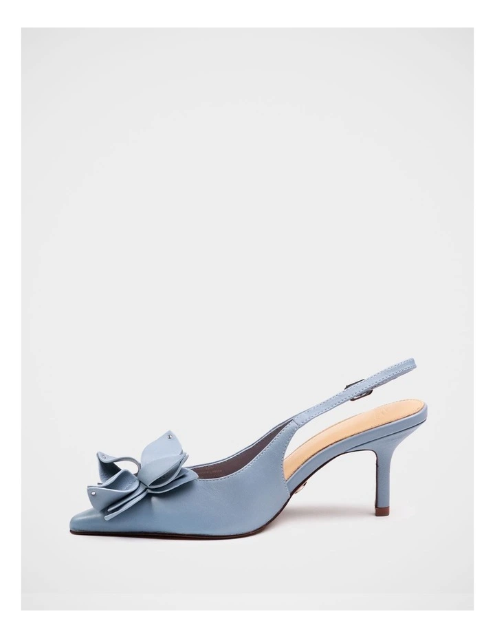 Luv Leather Slingback in Ice Blue image 7