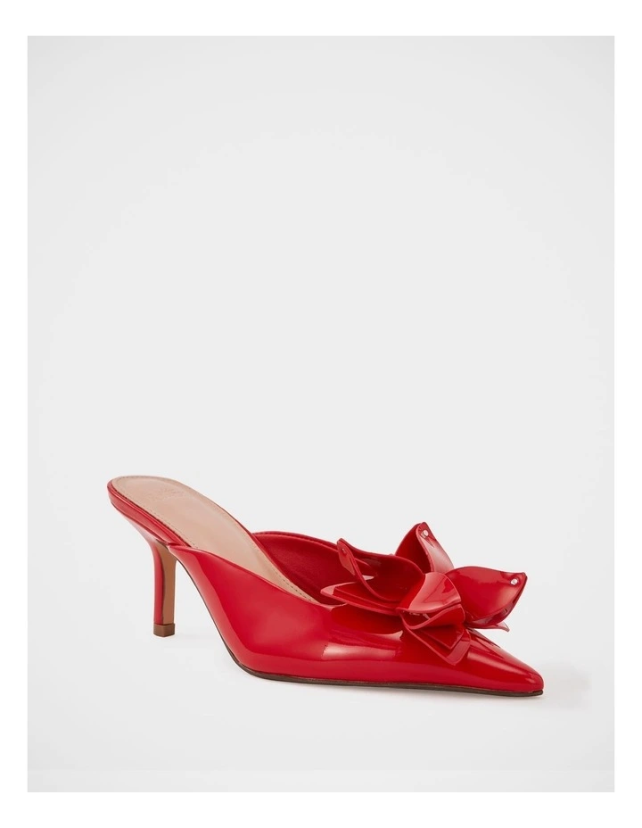 Lowe Leather Mule in Glazed Cherry image 3