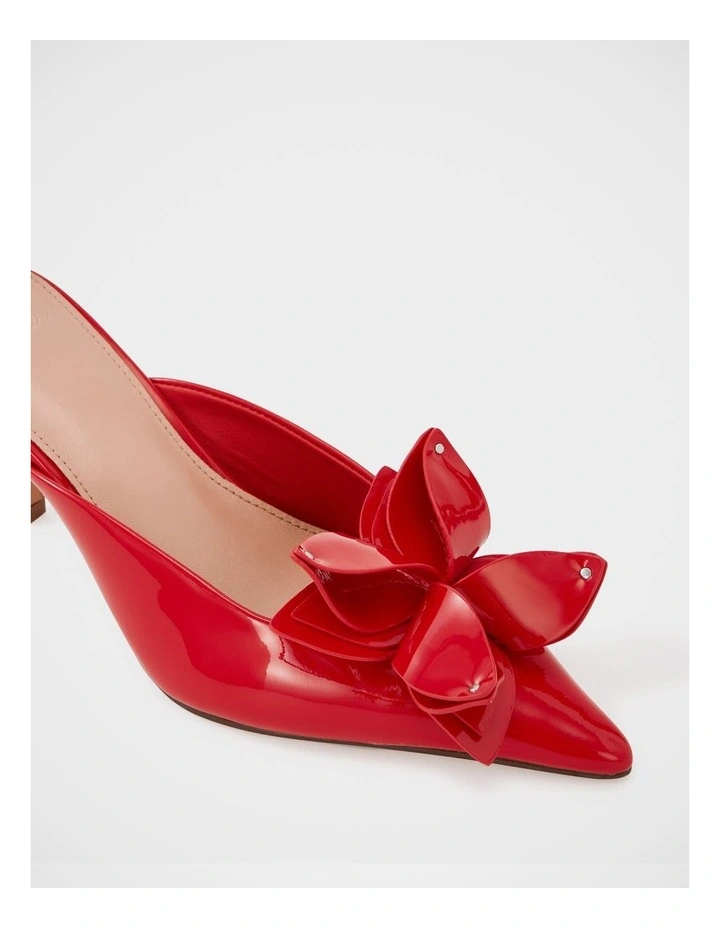 Lowe Leather Mule in Glazed Cherry image 4