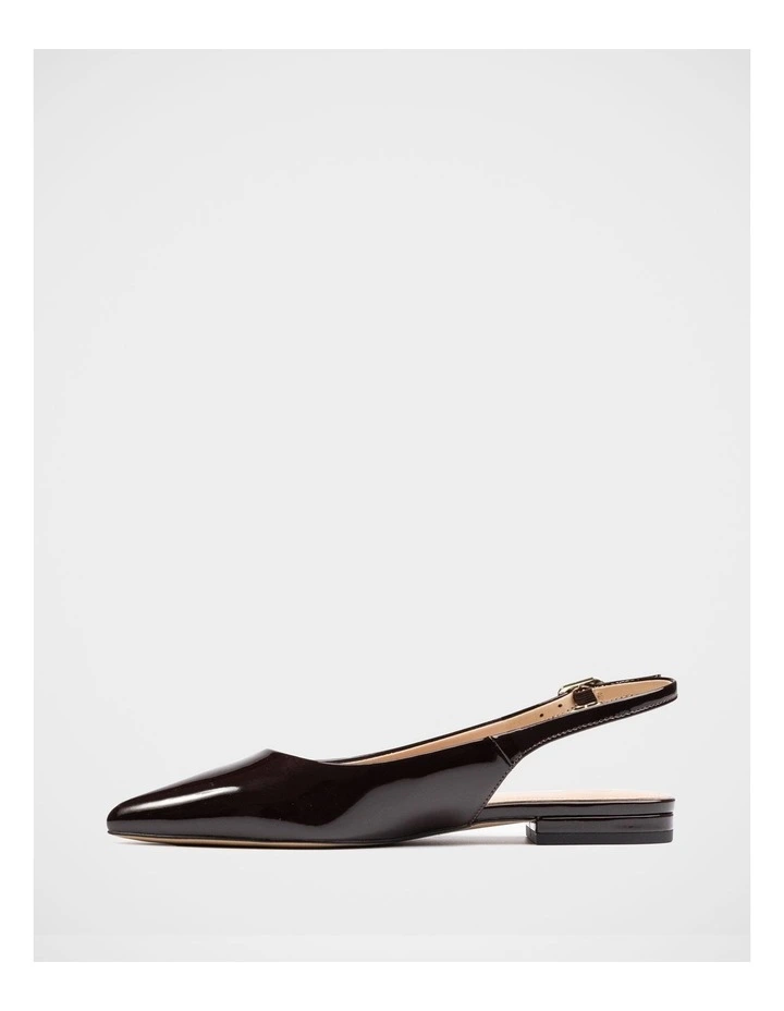 Meli Patent Leather Slingback in Plum image 6