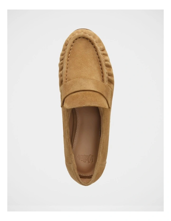 Adriel Suede Leather Loafer in Fawn image 5
