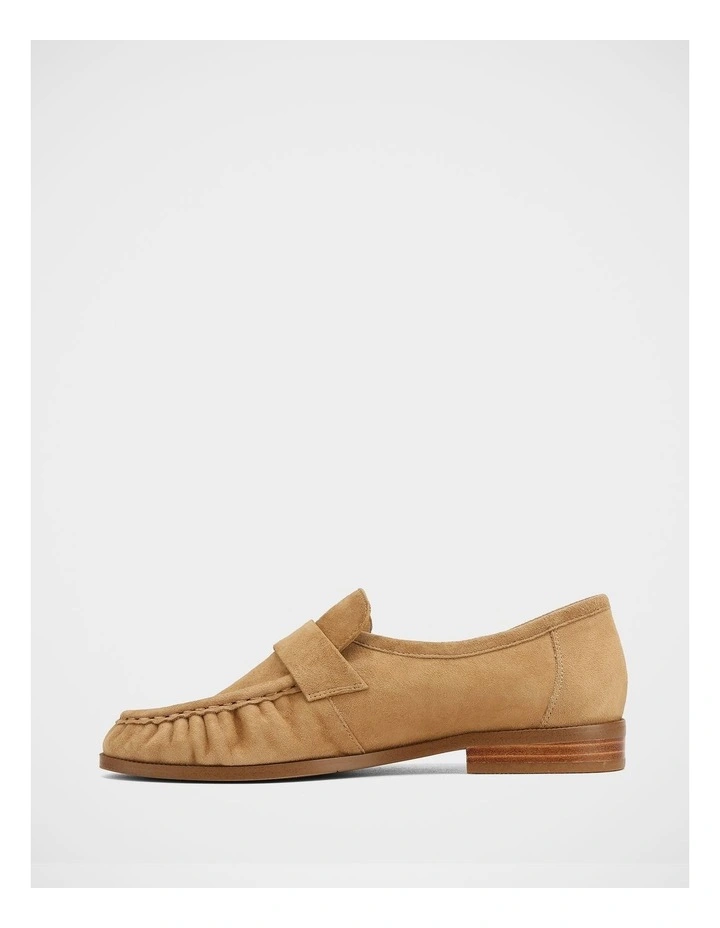 Adriel Suede Leather Loafer in Fawn image 6