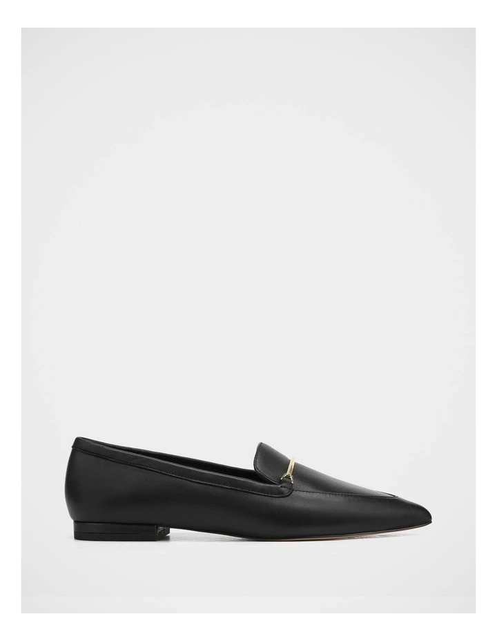 McGraw Leather Loafer in Black image 1