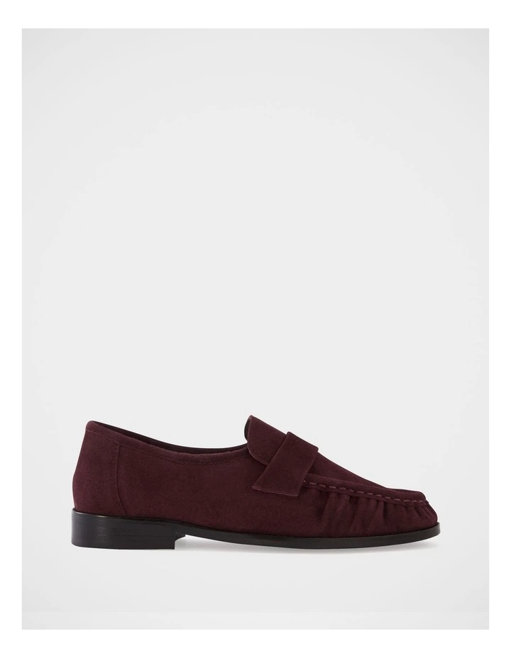 Adriel Suede Leather Loafer in Raisin image 1