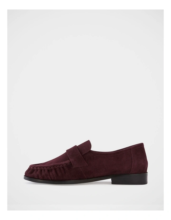 Adriel Suede Leather Loafer in Raisin image 6