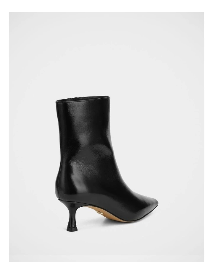 Morgan Patent Leather Ankle Boot in Black image 4