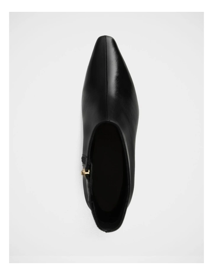 Morgan Patent Leather Ankle Boot in Black image 5