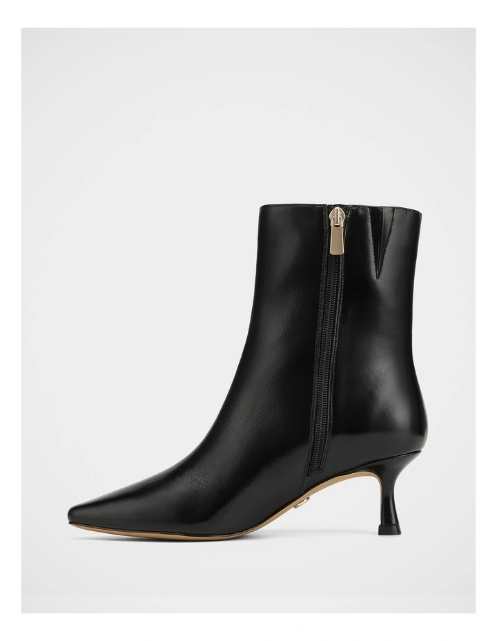 Morgan Patent Leather Ankle Boot in Black image 6