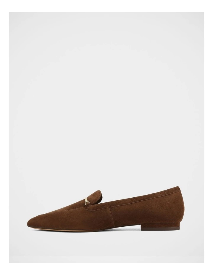 McGraw Suede Leather Loafer in Chocolate image 6