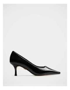 Maine Patent Leathe Pumps in Black