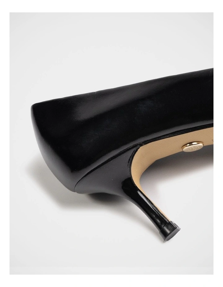 Maine Patent Leathe Pumps in Black image 3