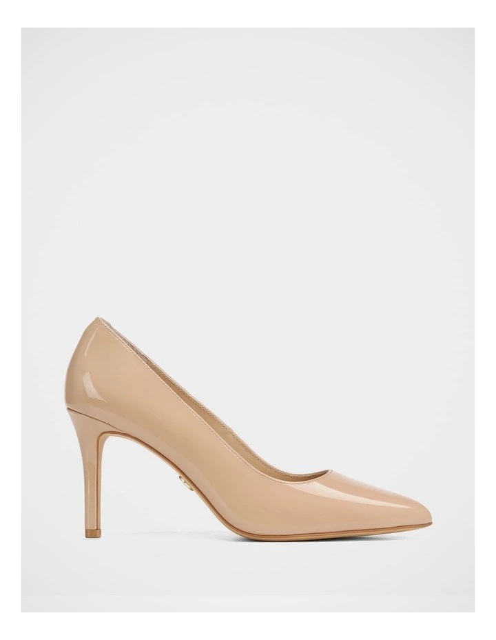 Ravyn Patent Leather Pump in Nude image 1
